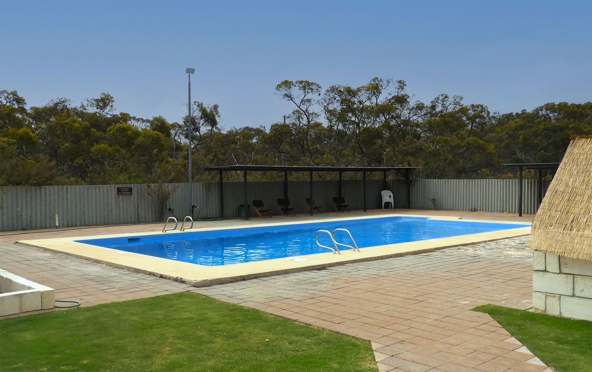 Swimming Pool at Stirling Range Retreat